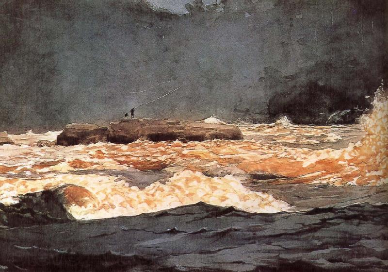 Winslow Homer River fishing